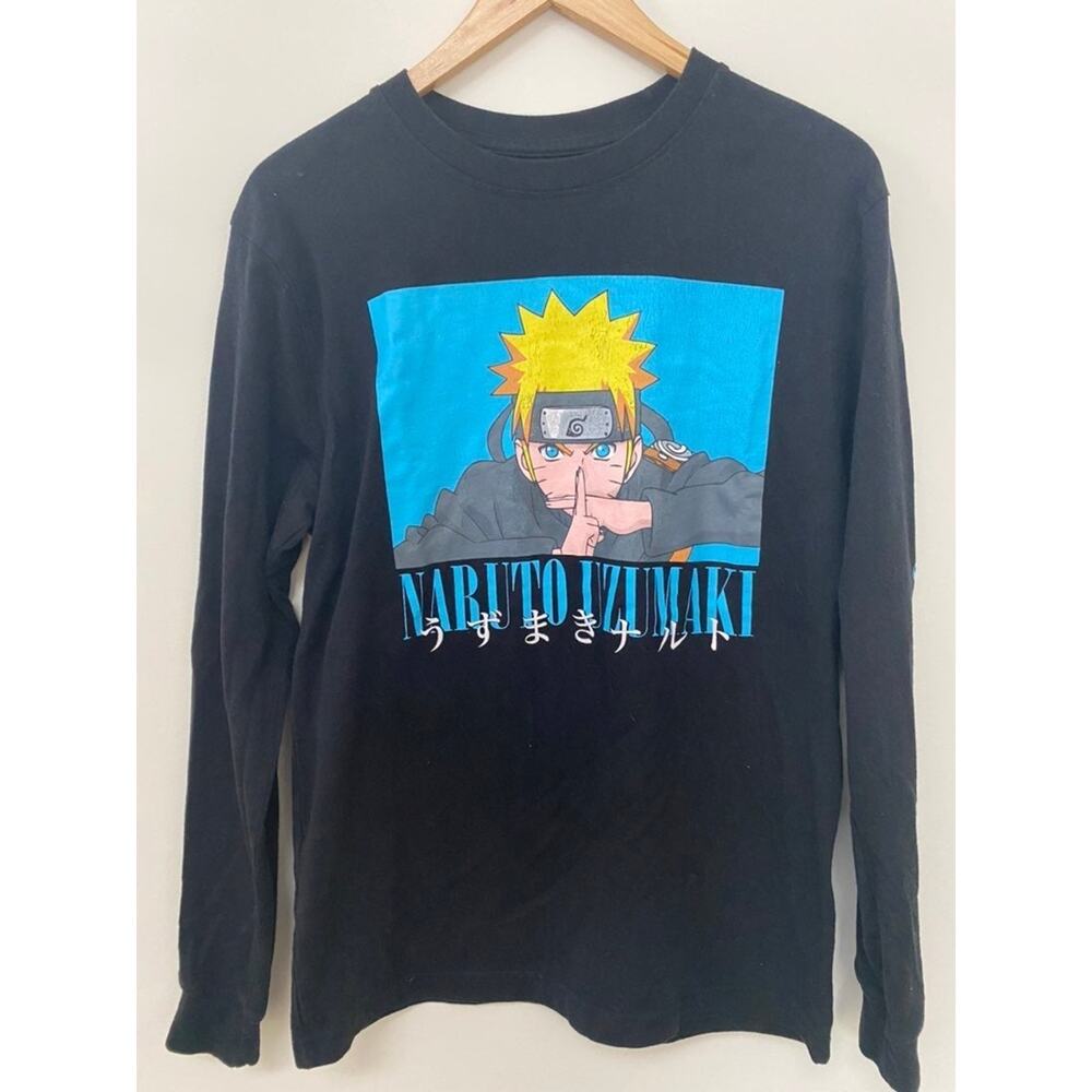 Vintage Naruto Uzumaki Shippuden Collection Long Sleeve T-Shirt Small S